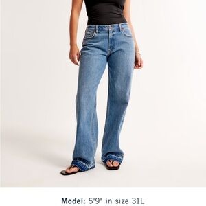 Abercrombie & Fitch Blue Women's Jeans